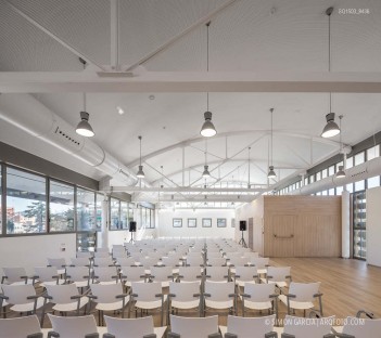 Fotografia de Arquitectura Biblioteca-Altis-Cerdanyola-Area-Metropolitana-Barcelona-AMB-SG1503_8436