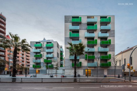 Fotografia de Arquitectura Viviendas-La-Caixa-Barcelona-Pich-Aguilera-arquitectes-SG1234_006_0429