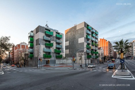 Fotografia de Arquitectura Viviendas-La-Caixa-Barcelona-Pich-Aguilera-arquitectes-SG1234_008_0453