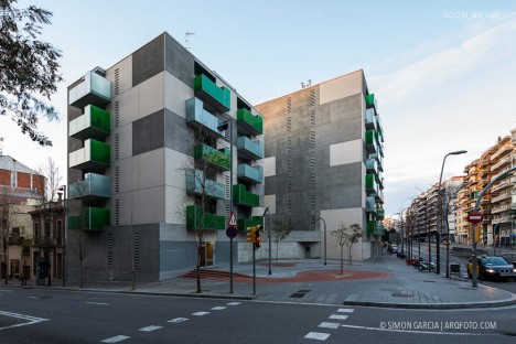 Fotografia de Arquitectura Viviendas-La-Caixa-Barcelona-Pich-Aguilera-arquitectes-SG1234_009_0457