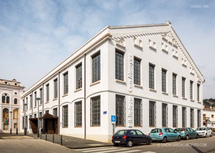 Fotografia de Arquitectura Bilbioteca-Cal-Manyer-Vilassar-de-Dalt-01-SG1622_1349