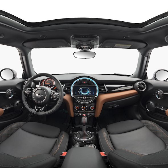 Panoramica 360 interior coche Mini Seven