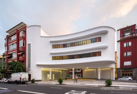 Fotografia de Arquitectura Cafeteria antigua estacion servicio Disa-07-SG1658a_6510-2