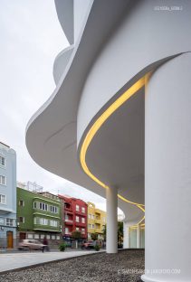 Fotografia de Arquitectura Cafeteria antigua estacion servicio Disa-22-SG1658a_6588-2