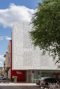 Fotografia de Arquitectura Biblioteca Salvador Vives Casajuana-Batllori & Trepat-02-SG1744_5638