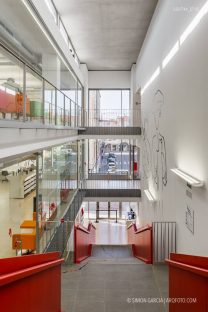 Fotografia de Arquitectura Biblioteca Salvador Vives Casajuana-Batllori & Trepat-18-SG1744_5715