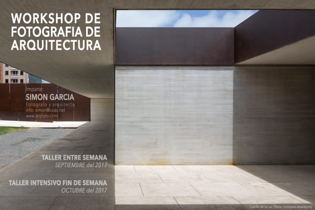 Fotografia de Arquitectura Cartel taller fotografia arquitectura-2