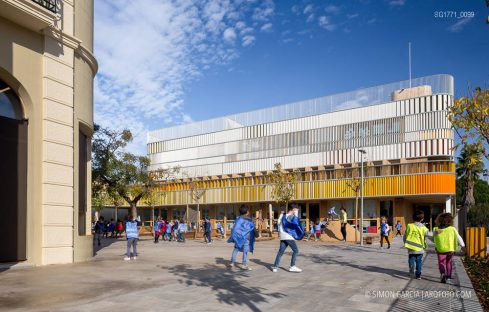 Fotografia de Arquitectura Lycee-français-Liceo-frances-b720-Fermin-Vazquez-22-SG1771_0099