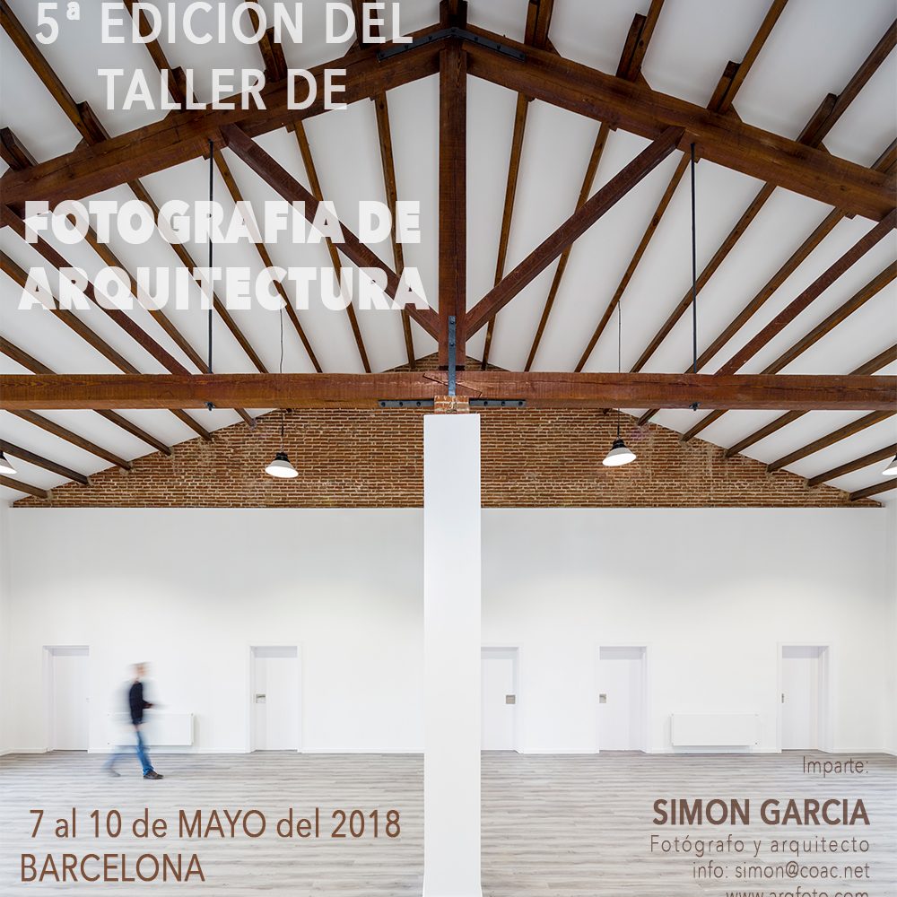 Fotografia de Arquitectura Cartel 5 taller fotografia arquitectura