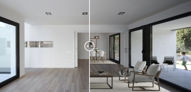 Fotografia de Arquitectura virtual home staging
