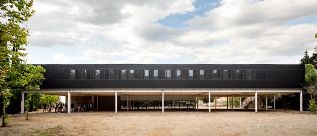 Fotografia de Arquitectura Ampliacio Institut Tiana-Nuria Saura-AMB-01-SG2136_7644