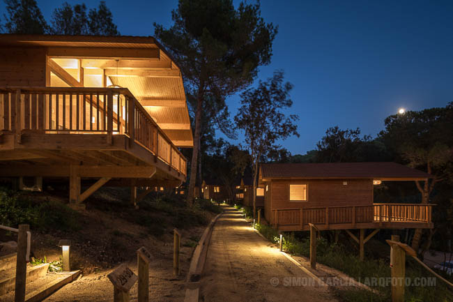 fotografia de arquitectura bungalow-camping-cala-llevado-cadiretes-41