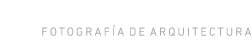 fotografia de arquitectura logo blanco