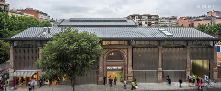 Fotografia de Arquitectura Mercat-del-Ninot-Barcelona-Mateo-arquitectura-SG1509_9417