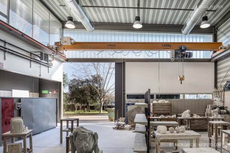 Fotografia de Arquitectura Taller-piedra-metal-Bellas-Artes-Forgas-arquitectes-SG1405_012_2875