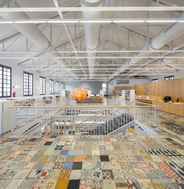 Fotografia de Arquitectura Bilbioteca-Cal-Manyer-Vilassar-de-Dalt-12-SG1622_1396-2