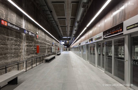 Fotografia de Arquitectura Metro-L9-54-SG1613_0288