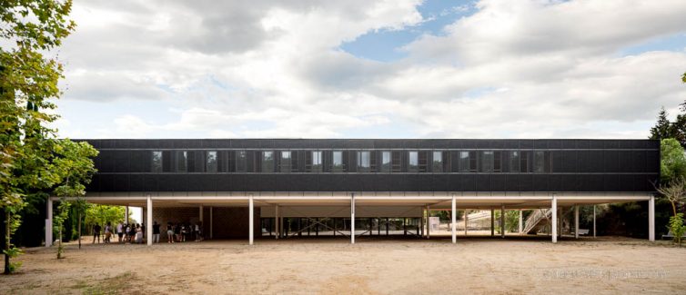 Fotografia de Arquitectura Ampliacio Institut Tiana-Nuria Saura-AMB-01-SG2136_7644