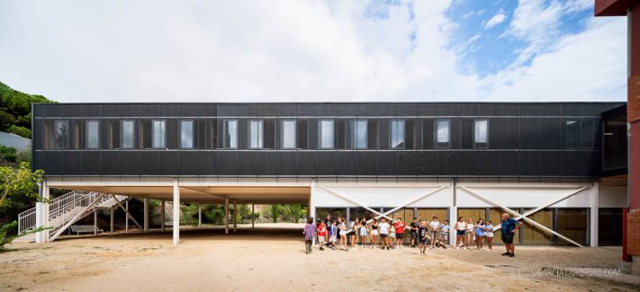 Fotografia de Arquitectura Ampliacio Institut Tiana-Nuria Saura-AMB-02-SG2136_7616