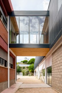 Fotografia de Arquitectura Ampliacio Institut Tiana-Nuria Saura-AMB-05-SG2136_7629-2