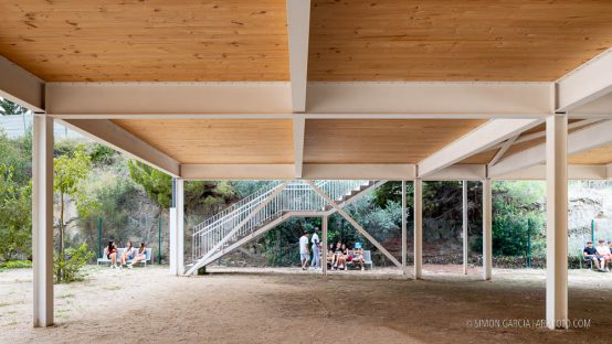 Fotografia de Arquitectura Ampliacio Institut Tiana-Nuria Saura-AMB-07-SG2136_7440