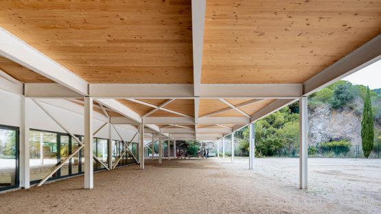 Fotografia de Arquitectura Ampliacio Institut Tiana-Nuria Saura-AMB-08-SG2136_7444