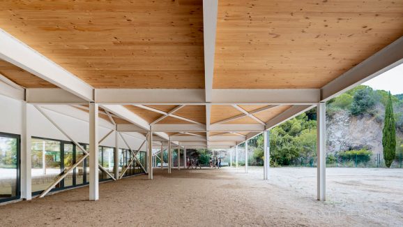 Fotografia de Arquitectura Ampliacio Institut Tiana-Nuria Saura-AMB-08-SG2136_7444