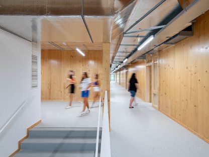 Fotografia de Arquitectura Ampliacio Institut Tiana-Nuria Saura-AMB-11-SG2136_7403