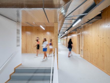 Fotografia de Arquitectura Ampliacio Institut Tiana-Nuria Saura-AMB-11-SG2136_7403