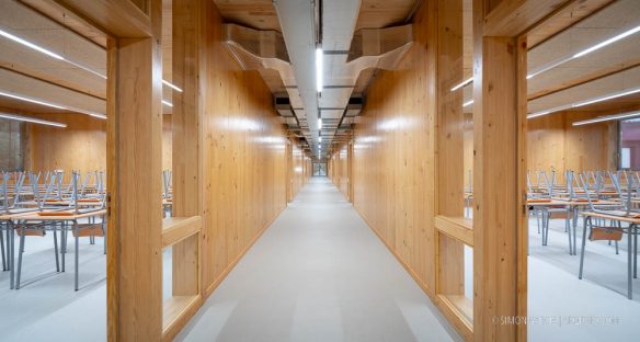 Fotografia de Arquitectura Ampliacio Institut Tiana-Nuria Saura-AMB-16-SG2136_7706