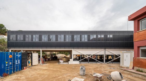 Fotografia de Arquitectura Ampliacio Institut Tiana-RGA-AMB-04-SG2136_1963