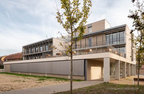 Fotografia de Arquitectura Centre de serveis residencia gent gran Begues-03-SG2279_2067